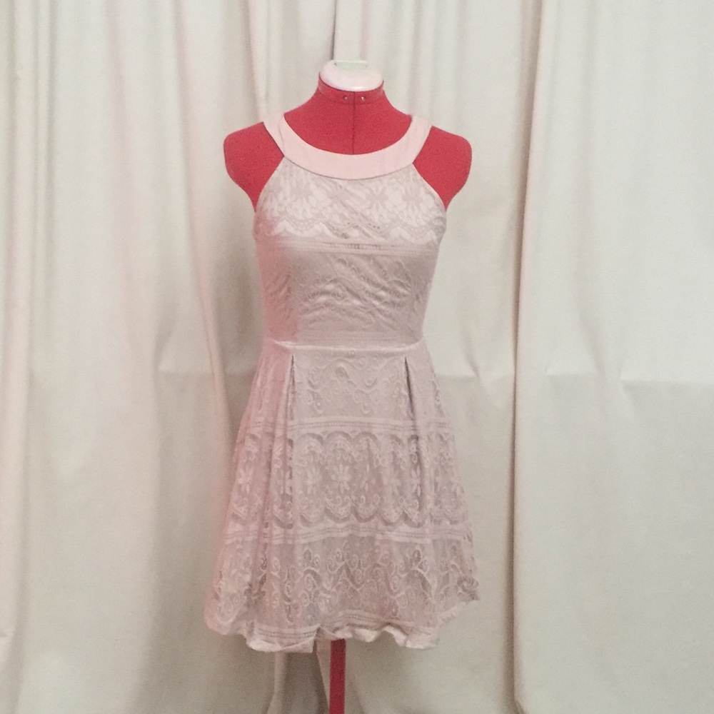 Dusty pink dress
